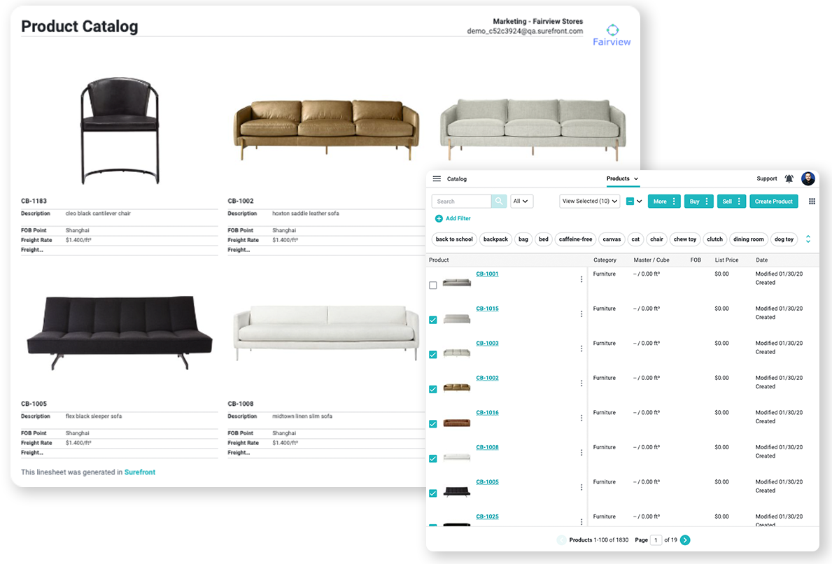 Catalog Management Software by Surefront