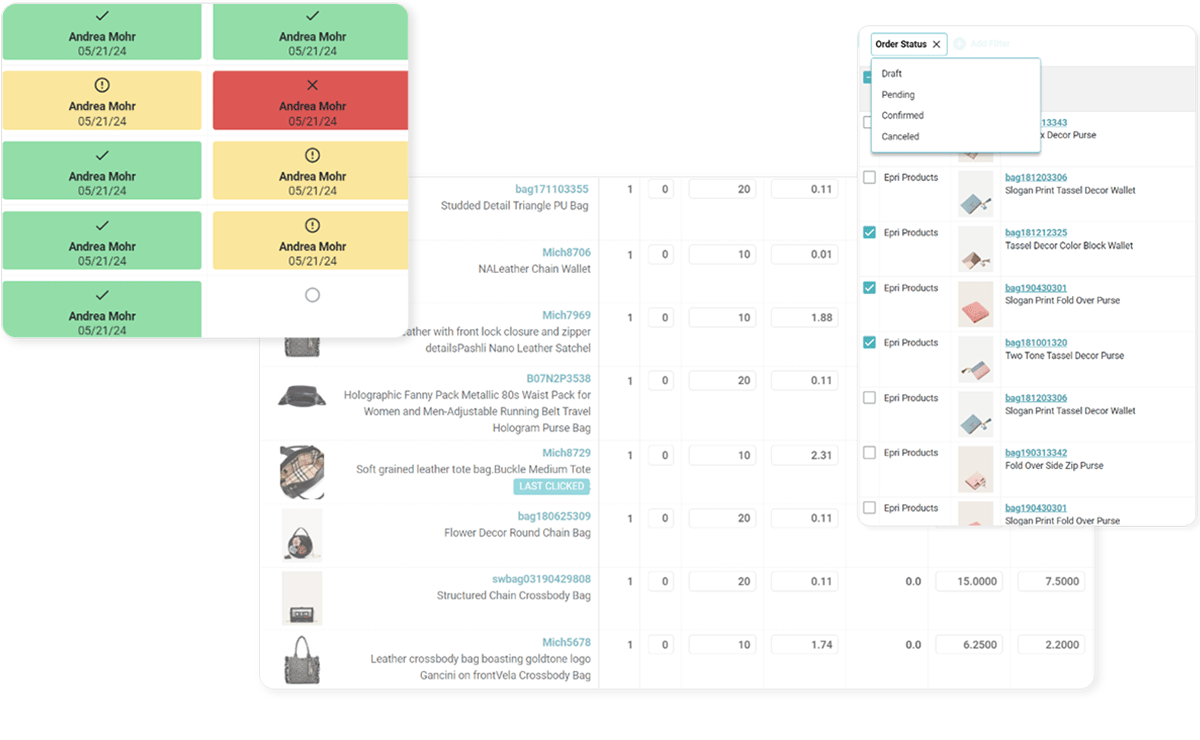 Track order progress