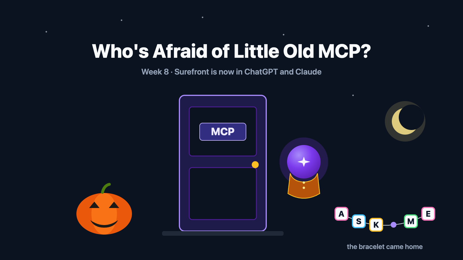 Surefront Digest: Week 8: Who's Afraid of Little Old MCP?